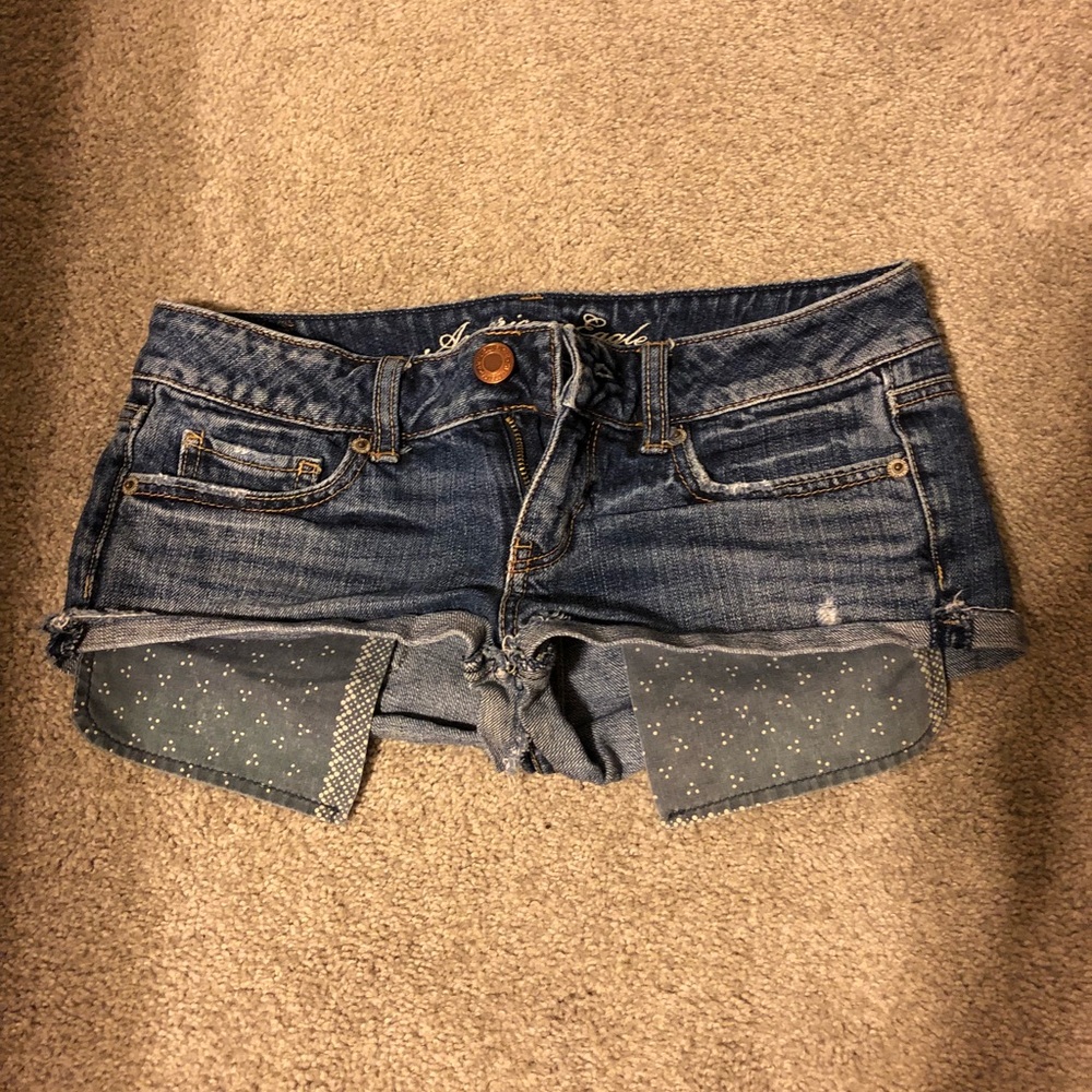 American Eagle jean shorts sz0